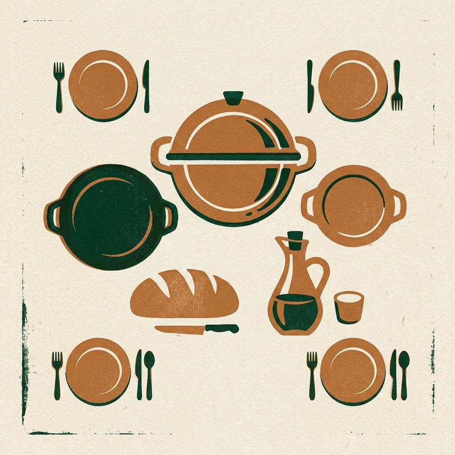 A shared plate
