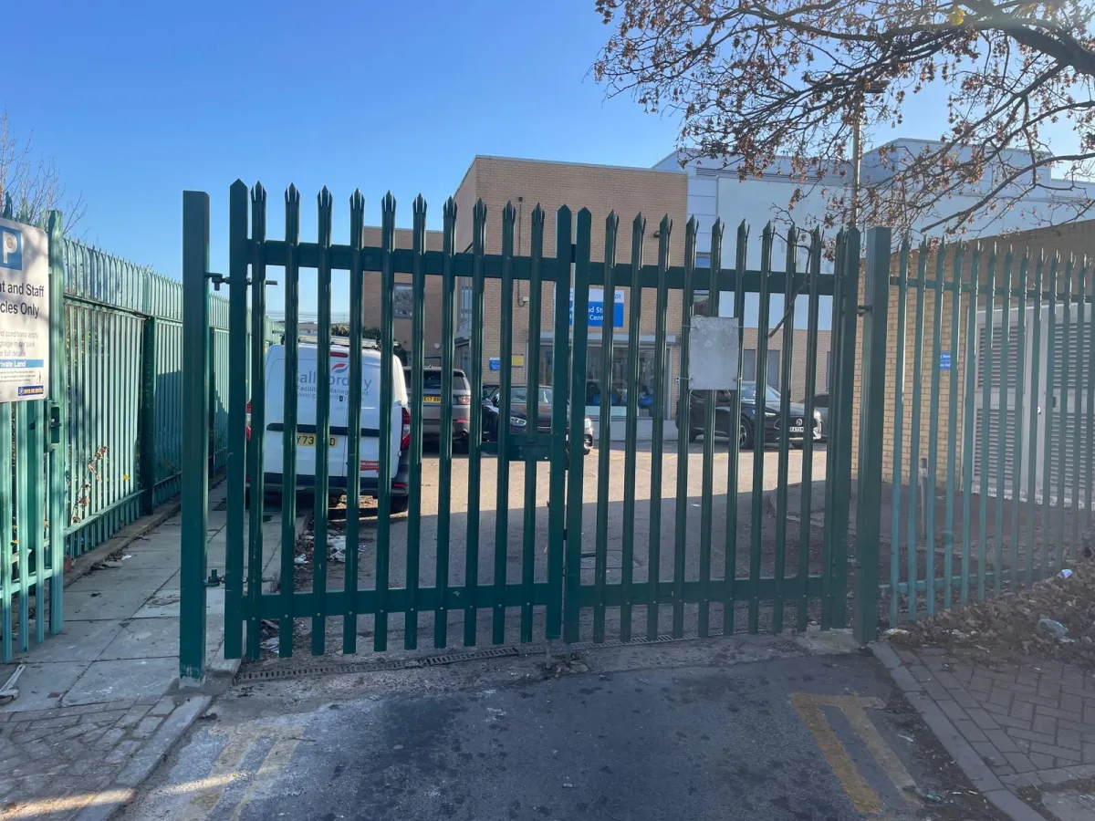 Electric Roller Shutters in Upminster | SERV Contracts recent project in Essex