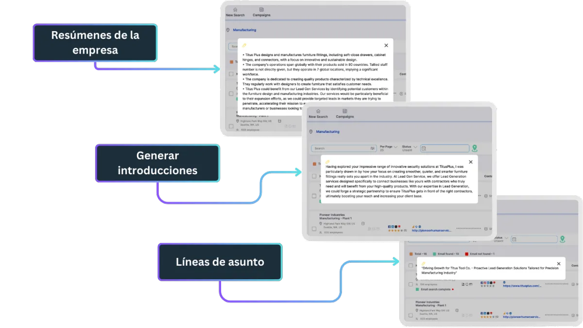 Lead Tool Features