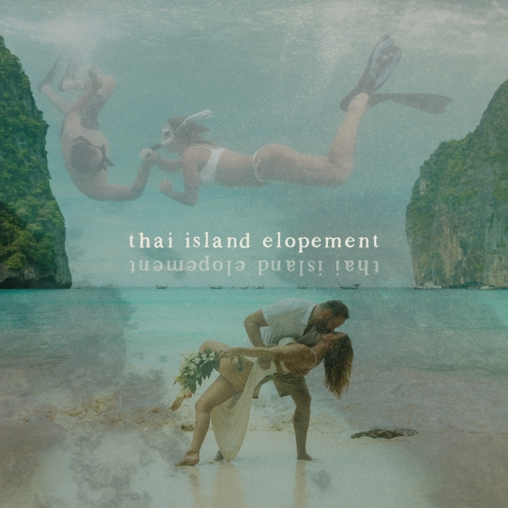 Island Hopping Elopement in Thailand - Adventurous Travel Couple & Moody Tropical WeatherI