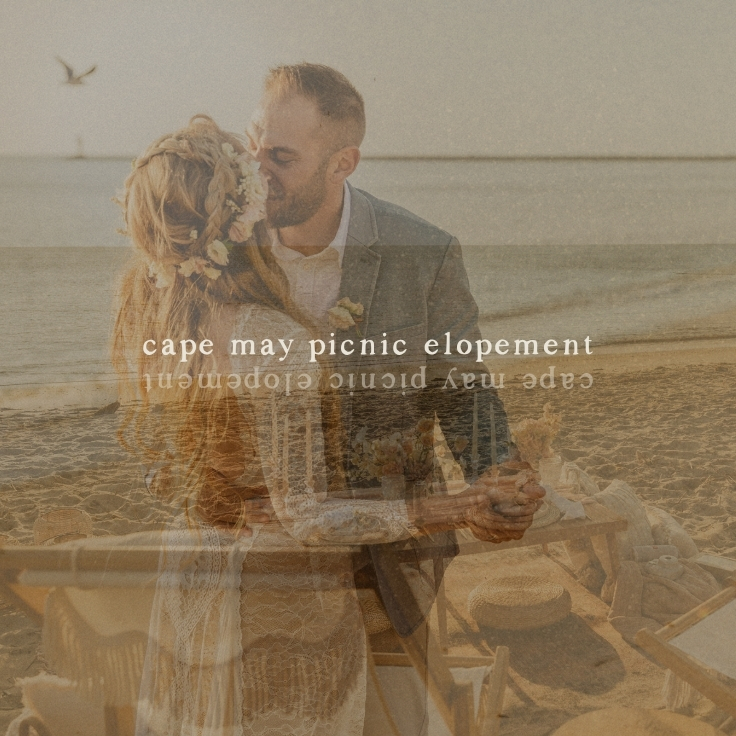 Cape May Beach Elopement Photographer | Coastal Forest & Dunes