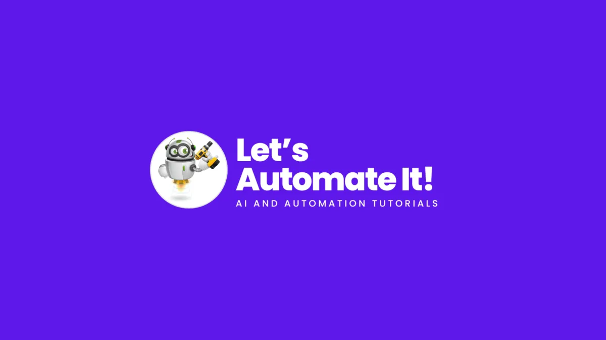 Let's Automate It