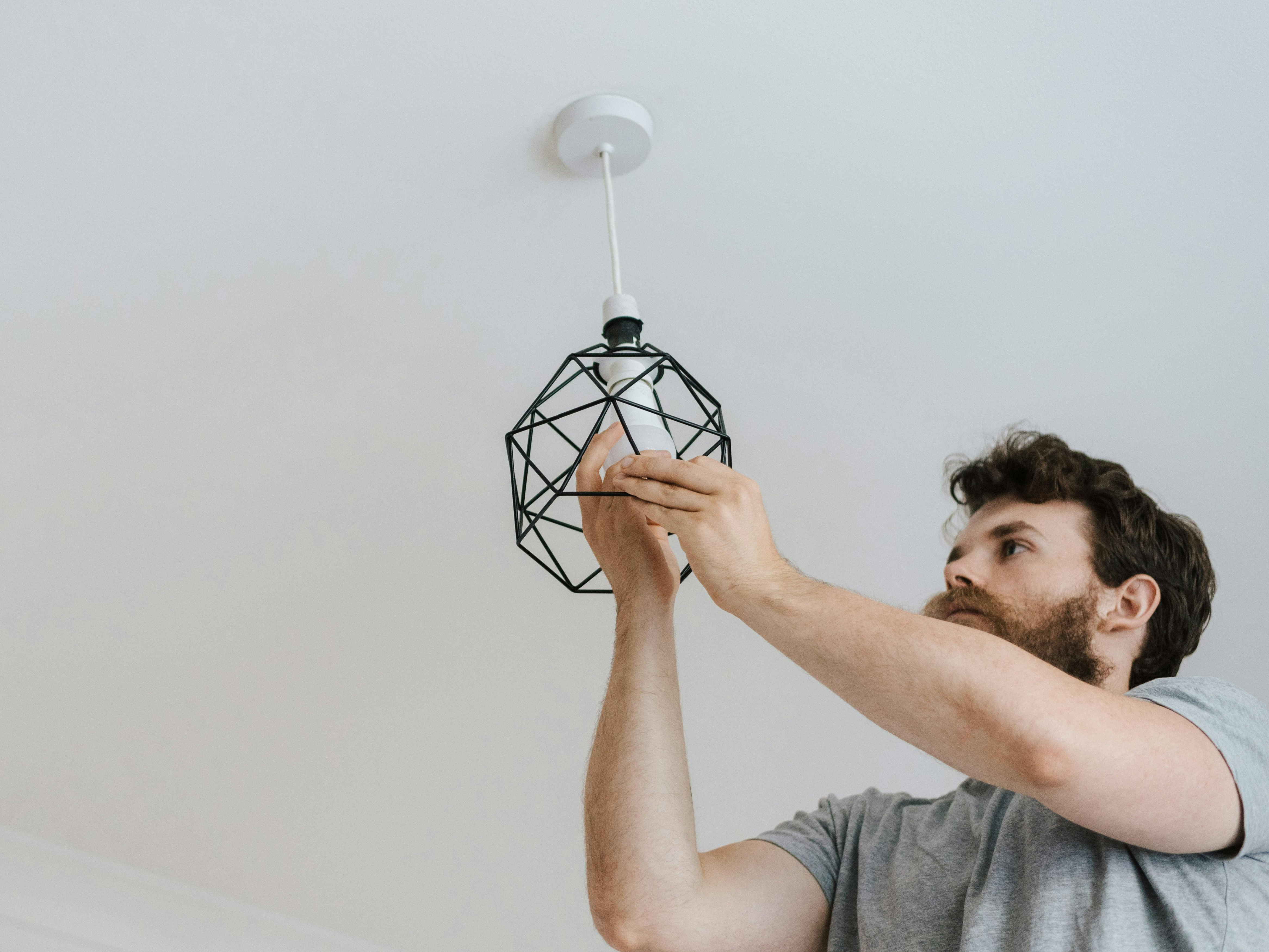 Ceiling Fan & Lamp Install in Klein