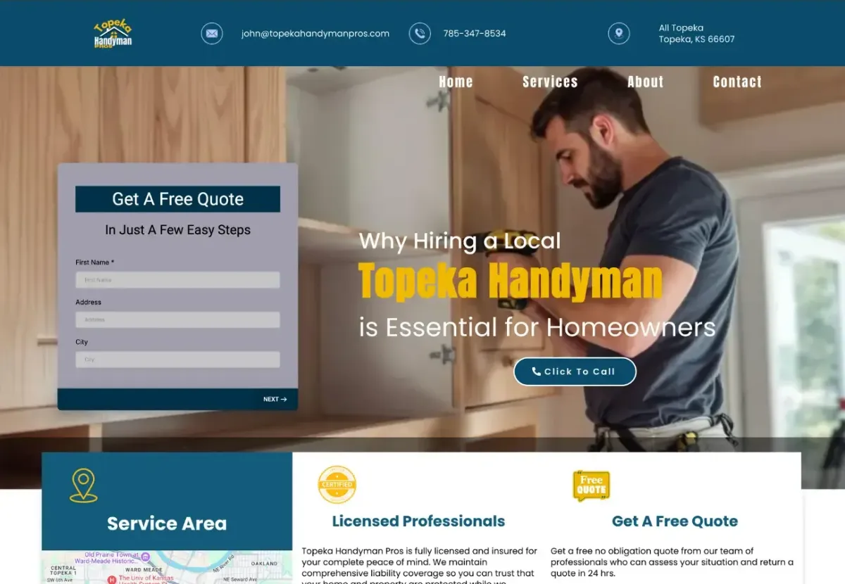 Handyman Website