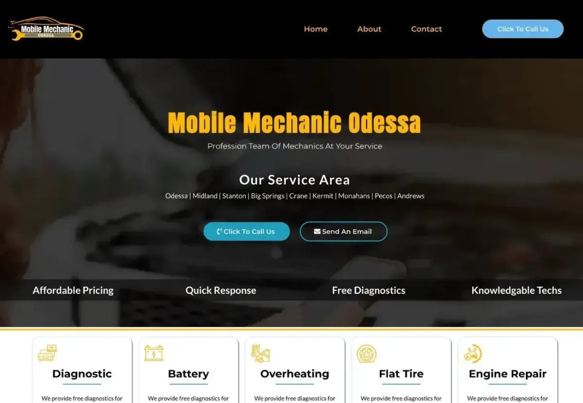 Mechanic Website