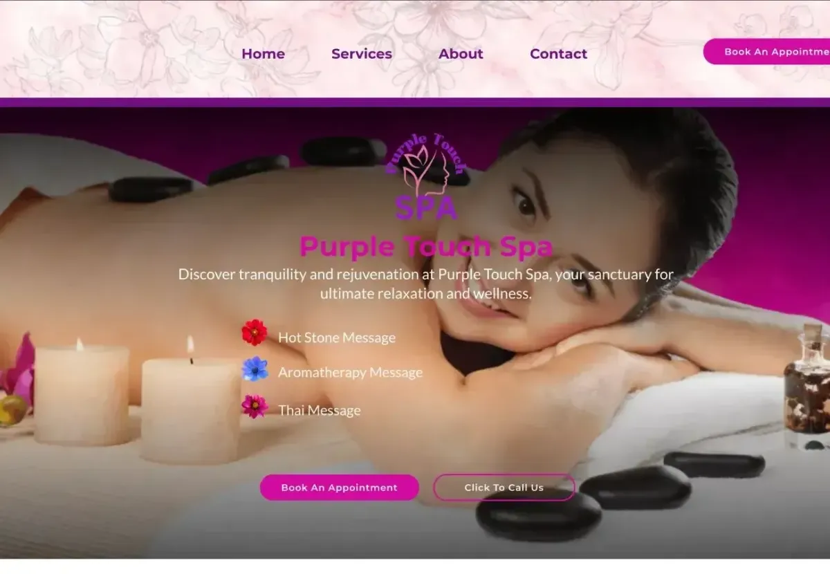 Spa Website