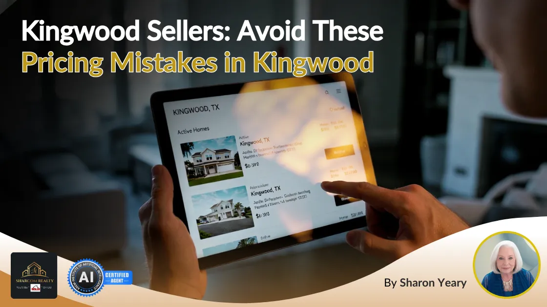 Kingwood Pricing Mistakes: How to Price a $600K+ Home Correctly