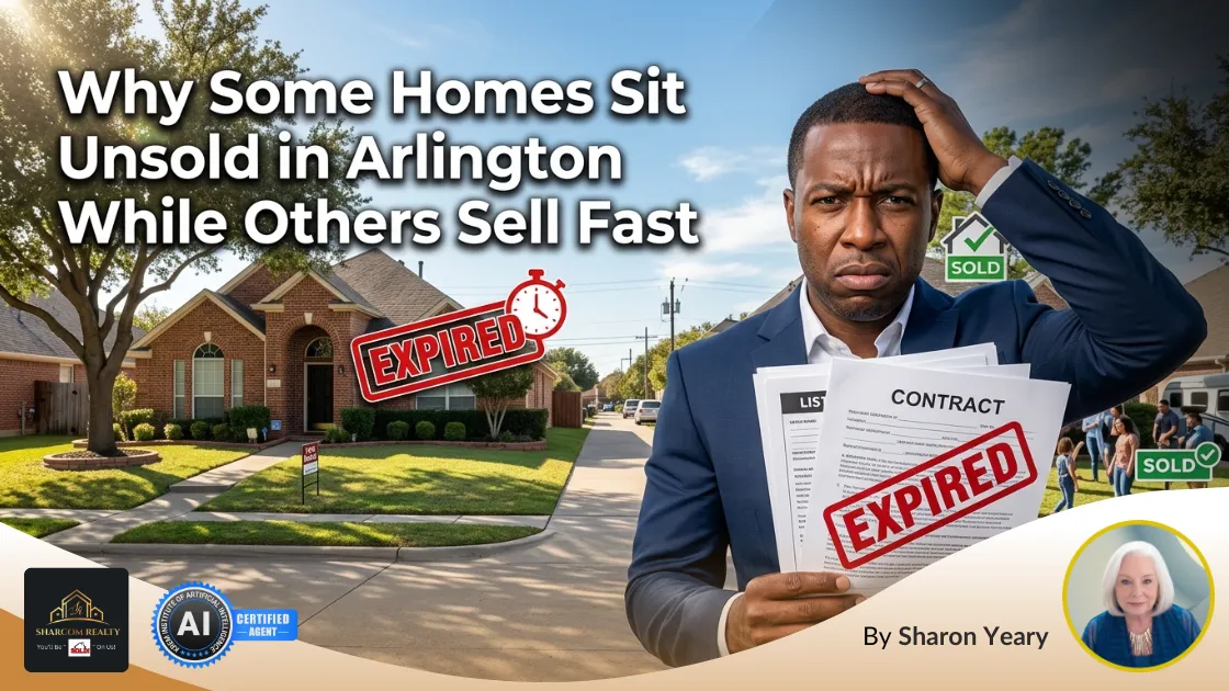 Why Homes Don’t Sell in Arlington TX and What Sellers Can Do