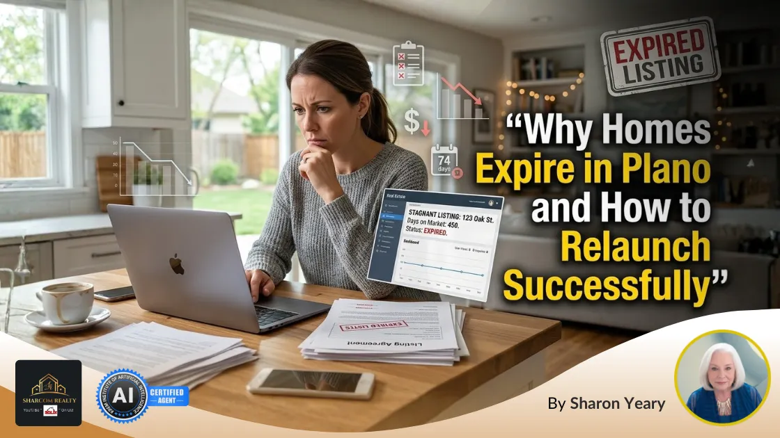 Why Homes Expire in Plano TX and How to Relaunch Right