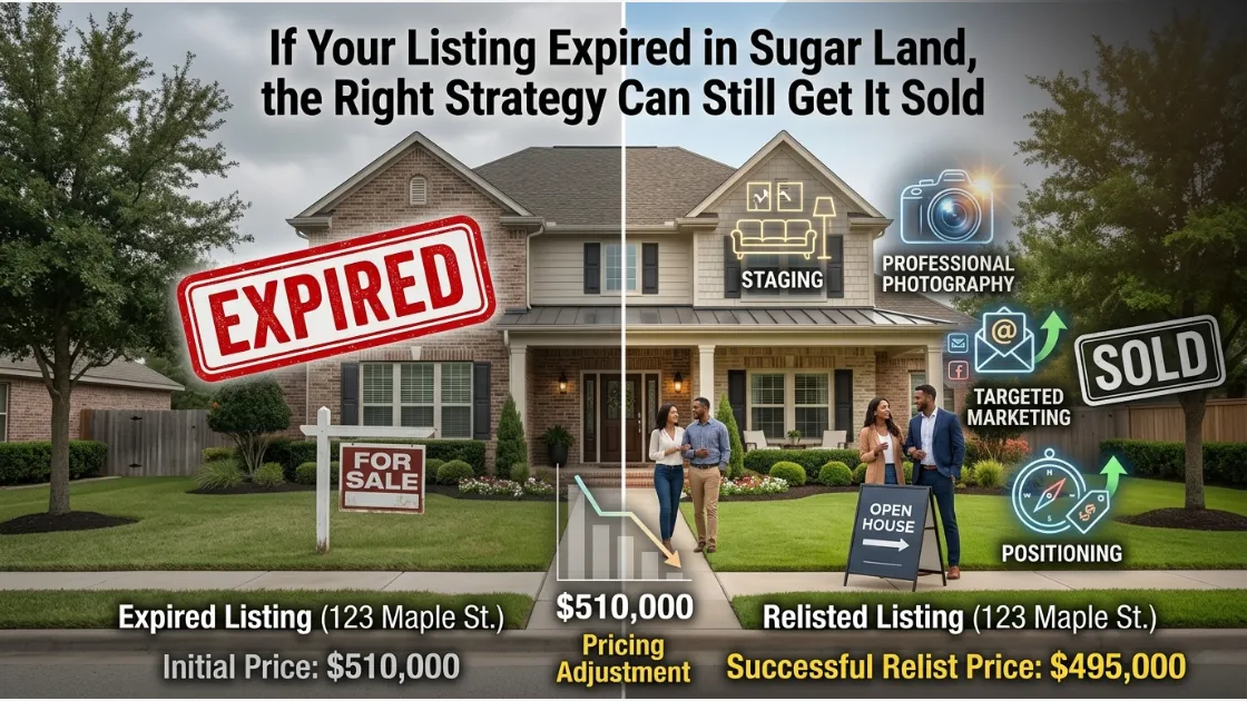 How to Turn an Expired Listing Into a Sale in Sugar Land