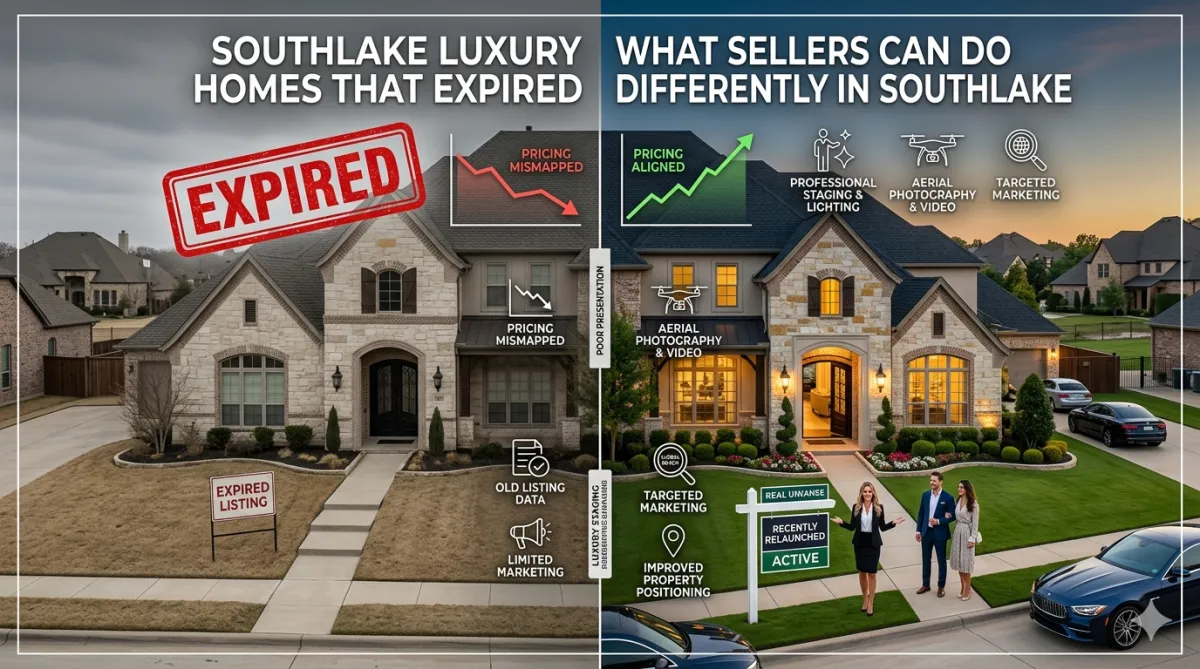 Southlake TX Luxury Home Expired Listing Strategy for Sellers