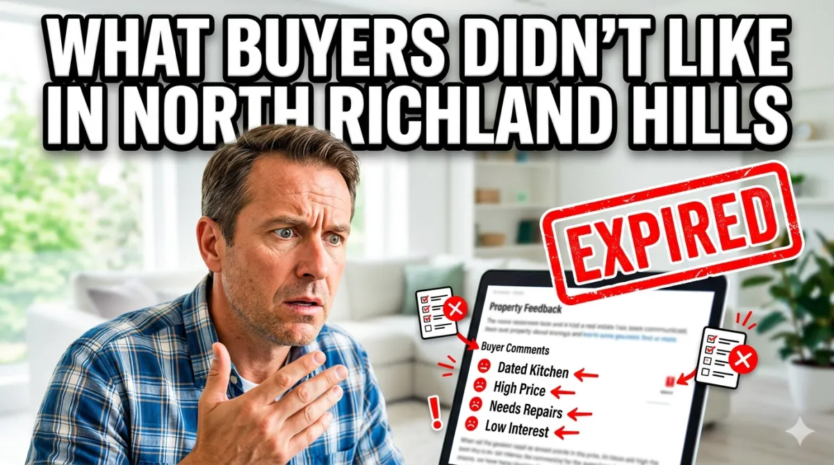 North Richland Hills Expired Listings: Why Homes Don’t Sell