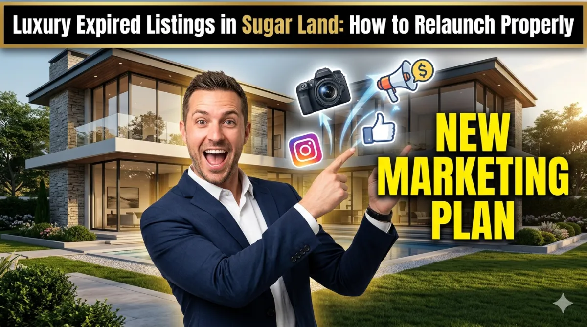 Luxury Expired Listings Sugar Land TX | Relaunch Properly