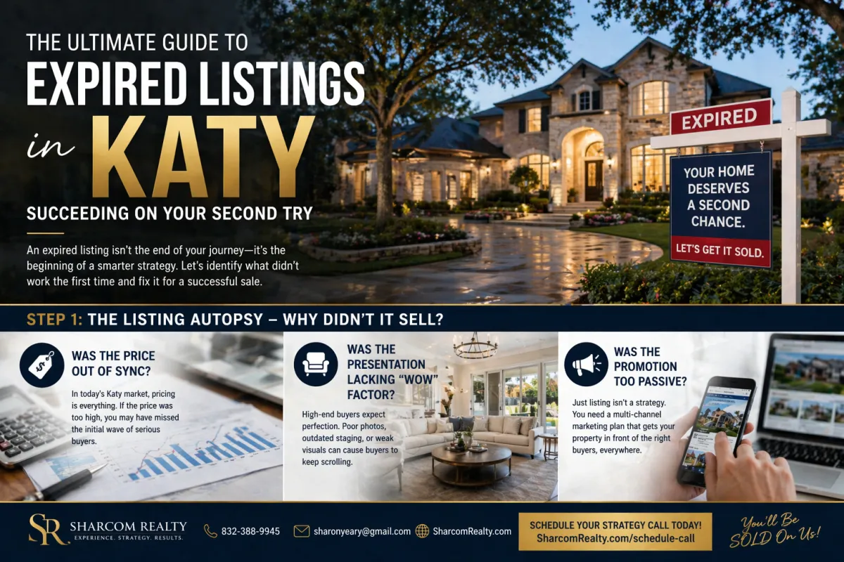 Expired Listings in Katy | How to Succeed on Your Second Try