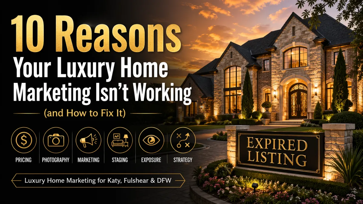 Why Luxury Home Marketing Fails in Texas and How to Fix It