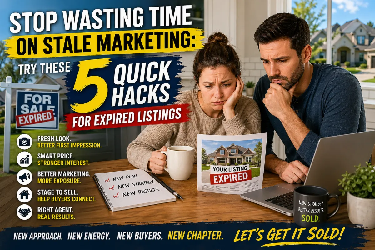 5 Powerful Hacks to Sell an Expired Listing Fast in Katy, TX (2026 Guide)