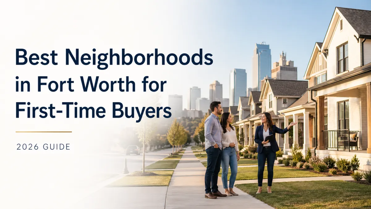 Best Neighborhoods in Fort Worth for First-Time Buyers (2026 Guide)