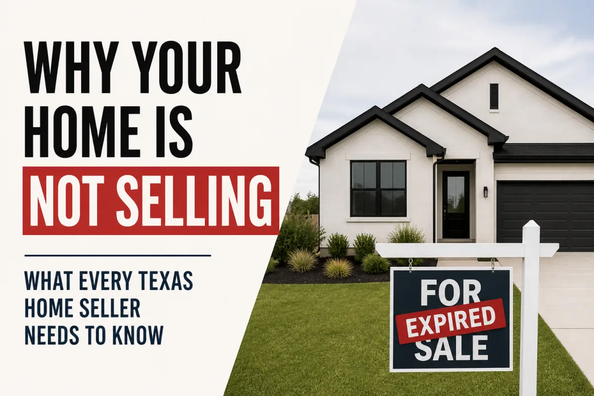 Why Your Home Isn't Selling