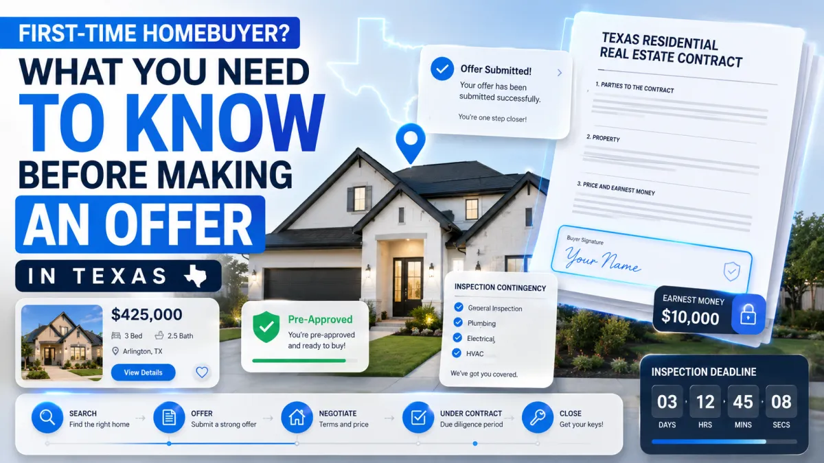 What First-Time Buyers in Texas Need to Know