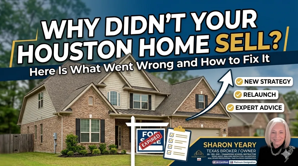 Your Houston Home Didn't Sell — Here's How to Change That
