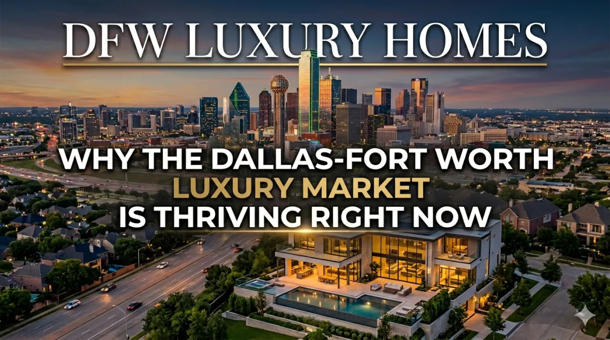 DFW Luxury Homes: Why the Dallas-Fort Worth Luxury Market Is Thriving Right Now