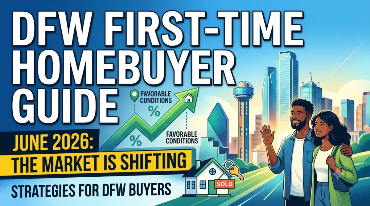 Your DFW First-Time Homebuyer Guide: June 2026 Market Update
