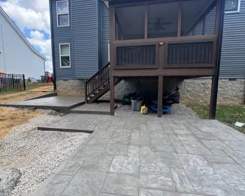 Stamped Concrete in Clarksville
