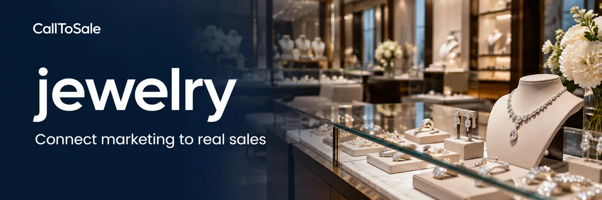 Jewelry store photo banner for Shopify POS offline conversion tracking