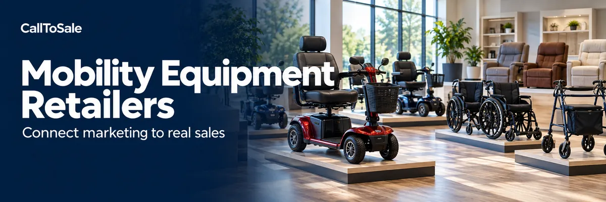 Mobility equipment retailers photo banner for Shopify POS offline conversion tracking