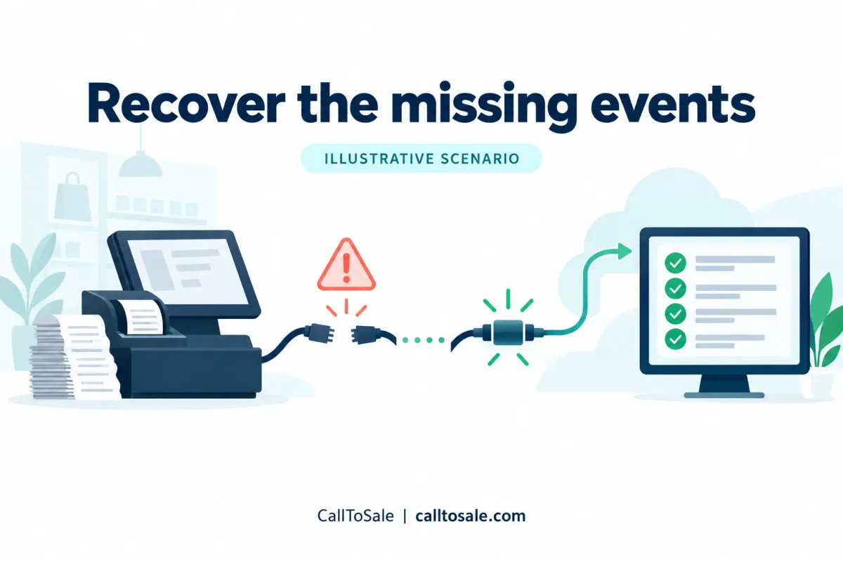 A Tracking Outage Hid a Week of Purchase Events | illustrative scenario banner