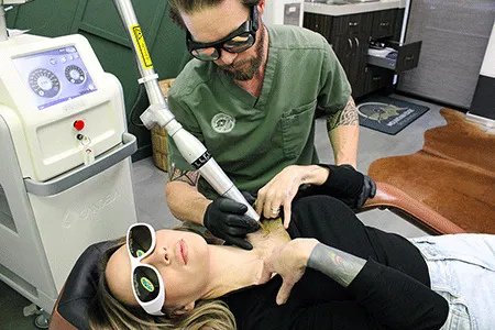 Fading for Cover-Up Tattoos in Colorado Springs