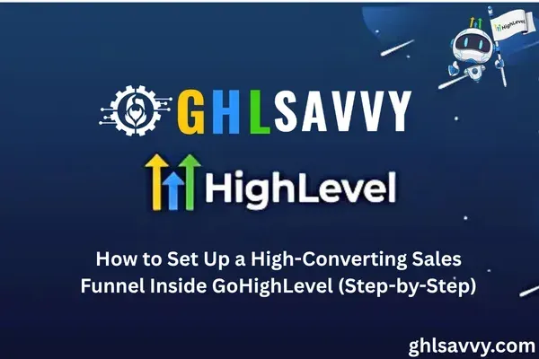 GoHighLevel funnel setup