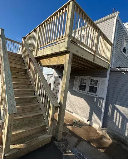 Wood Deck Installation