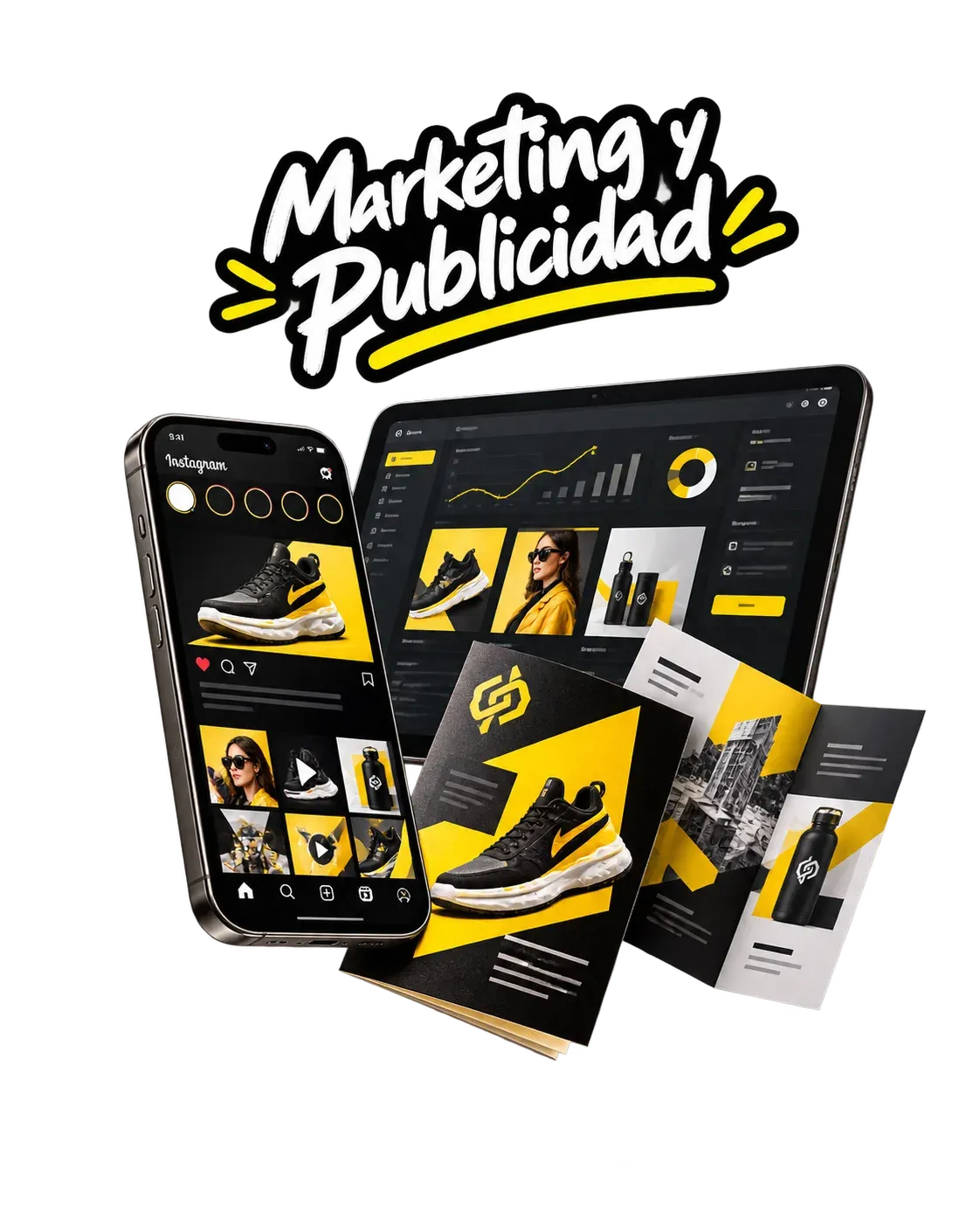 Marketing y publicidad de Kreative Medien con estrategia, campañas digitales, contenidos y comunicación de marca