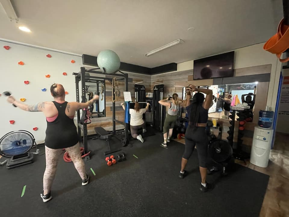 Football team huddles in locker room before game