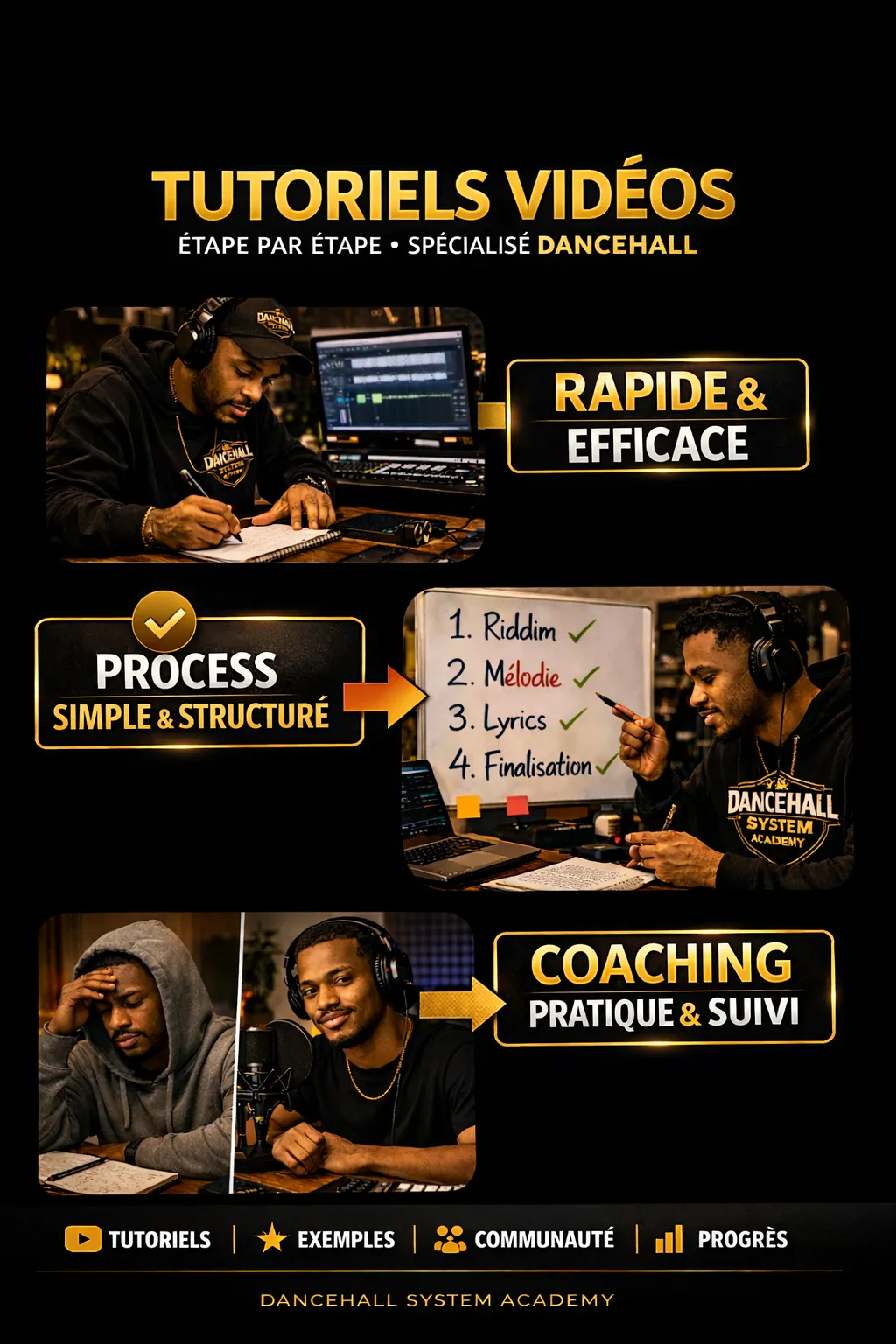 Easy simple easy to follow video tutorials