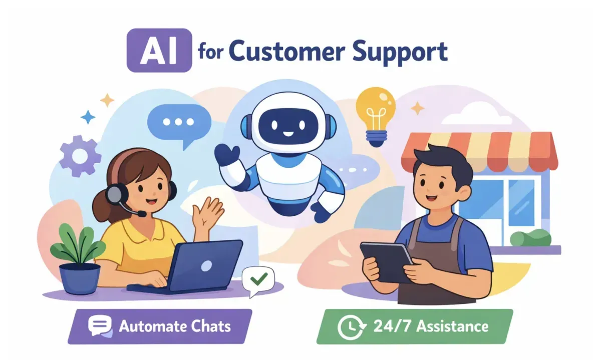 How Small Businesses Can Use AI to Improve Customer Support