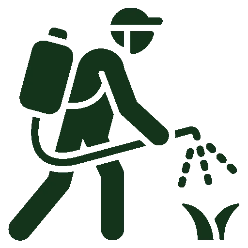 Weed spraying icon