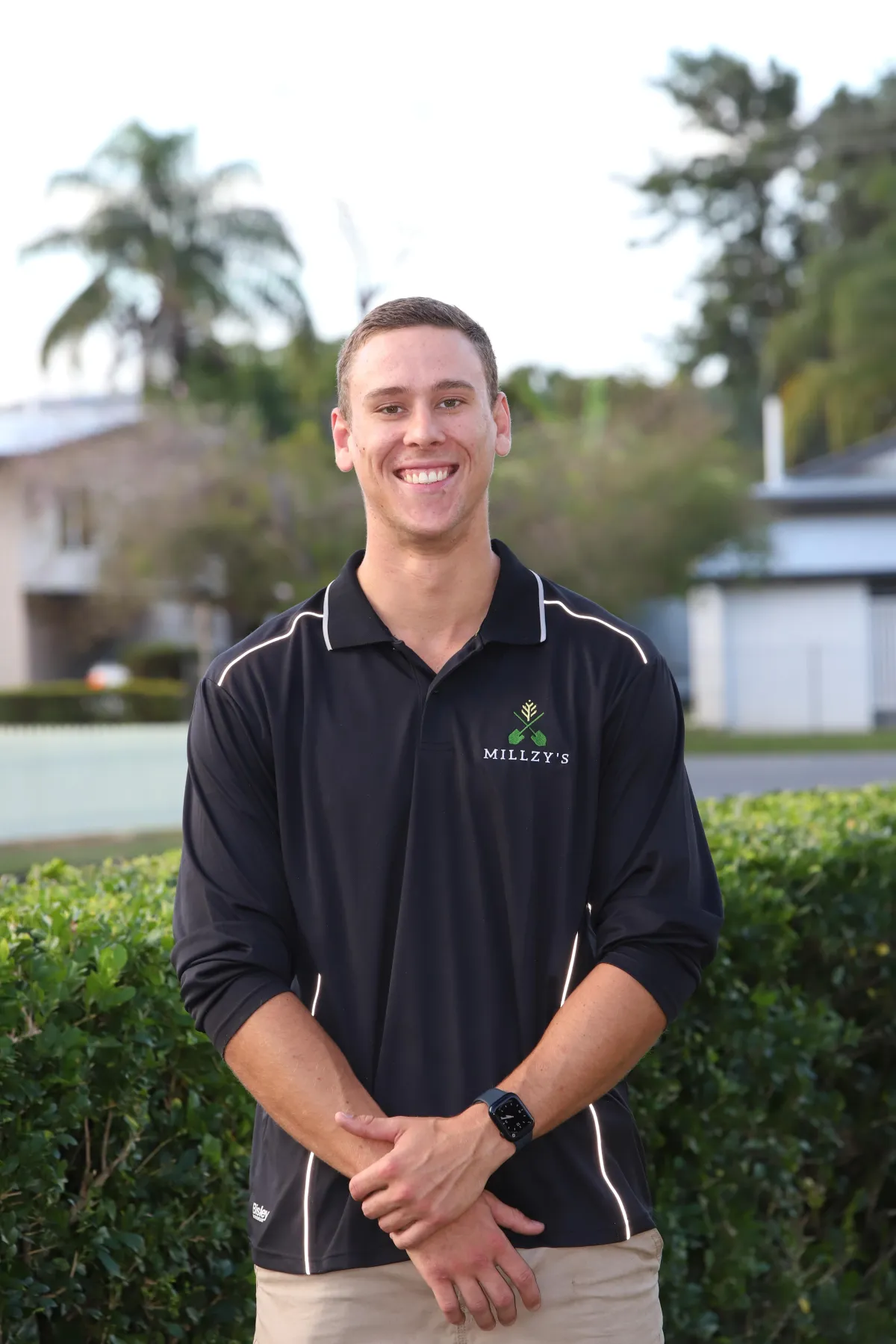 A/C servicing technician, Rhett, from Millzy's