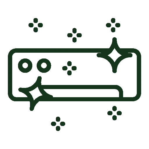 Clean air-conditioner icon