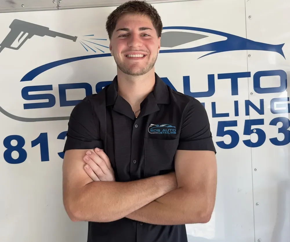 Noah Self owner mobile car detailer SDS Auto Detailing Riverview FL