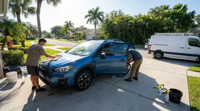 Interior car detailing Riverview FL by SDS Auto Detailing