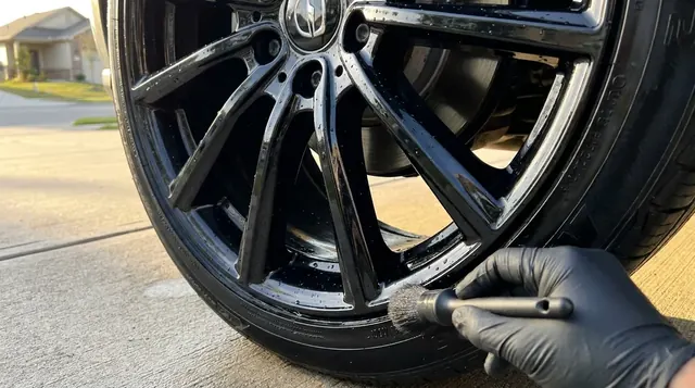 wheel ceramic coating Riverview FL SDS Auto Detailing
