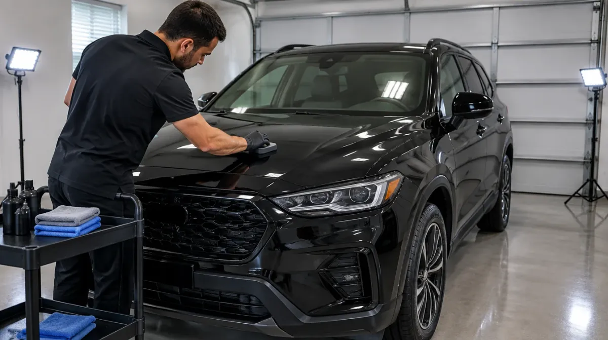 Mobile Ceramic Coating in Riverview: Your Garage or Our Shop
