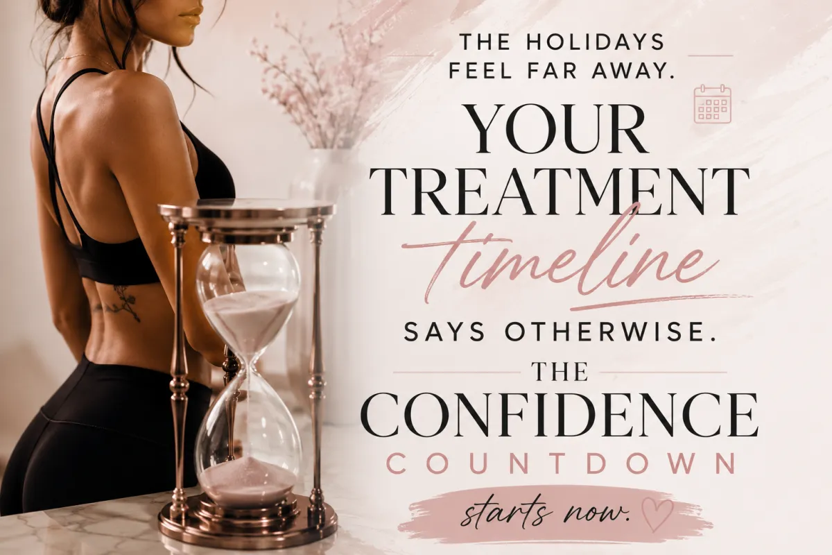 The Confidence Countdown holiday body contouring campaign at Sculptify