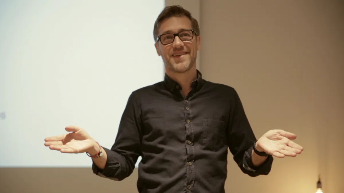 Image of Gary giving Training