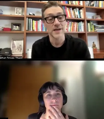 Gary Mentoring a professional