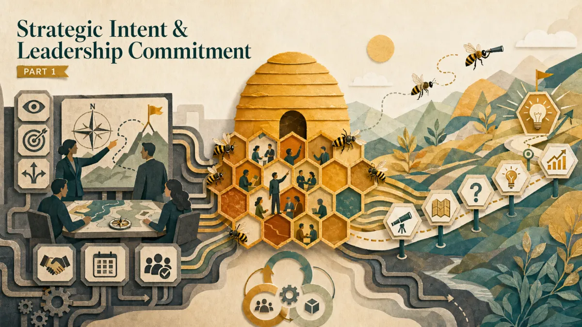 Intent and leadership commitment