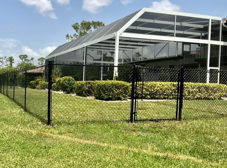chainlink fencing install