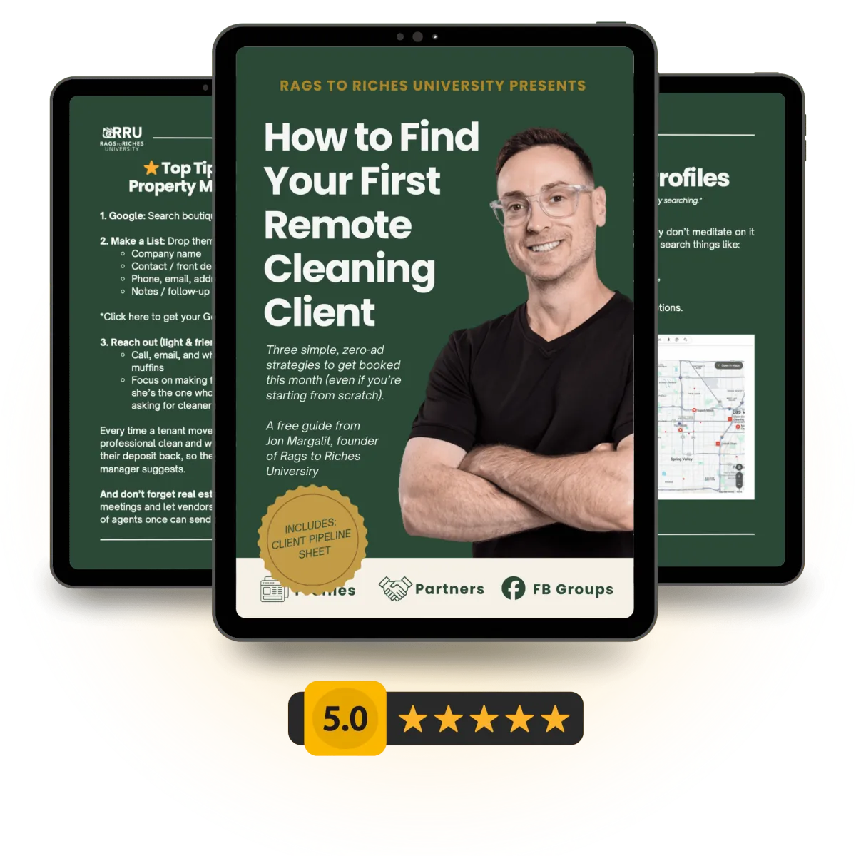 Lead magnet on how to find your first remote leaning client